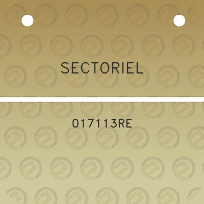 sectoriel-017113re