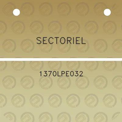 sectoriel-1370lpe032