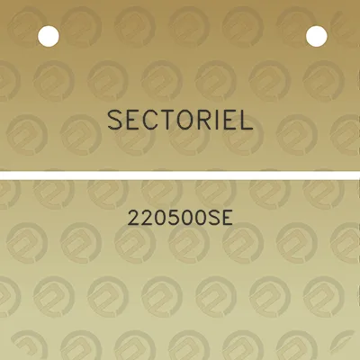 sectoriel-220500se