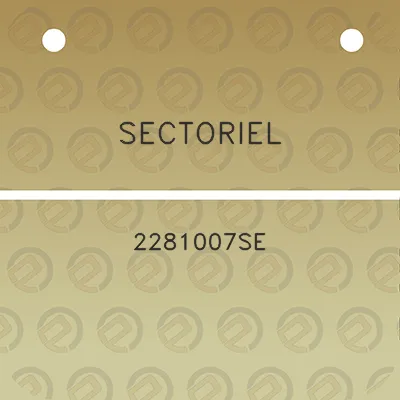 sectoriel-2281007se