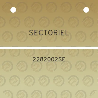 sectoriel-2282002se