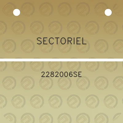 sectoriel-2282006se