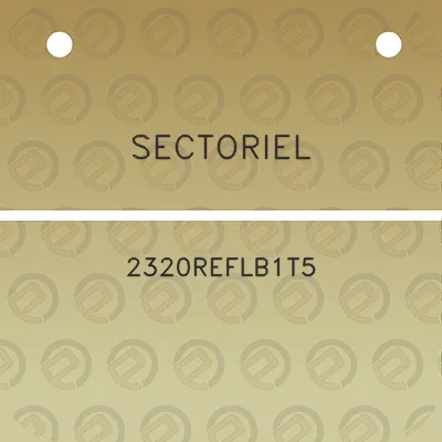 sectoriel-2320reflb1t5