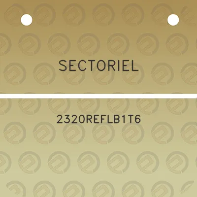 sectoriel-2320reflb1t6