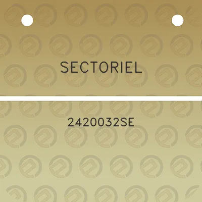 sectoriel-2420032se