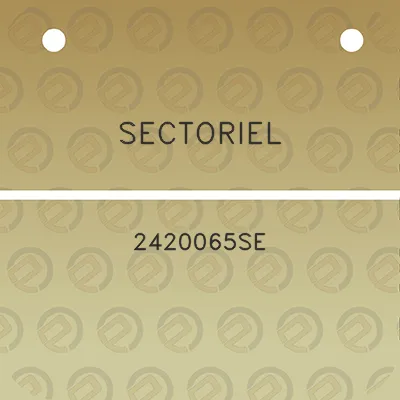 sectoriel-2420065se