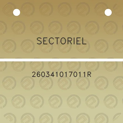 sectoriel-260341017011r