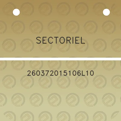 sectoriel-260372015106l10