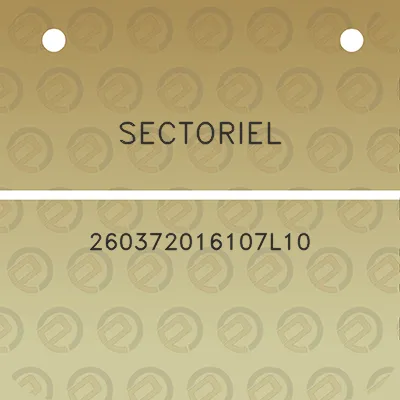 sectoriel-260372016107l10