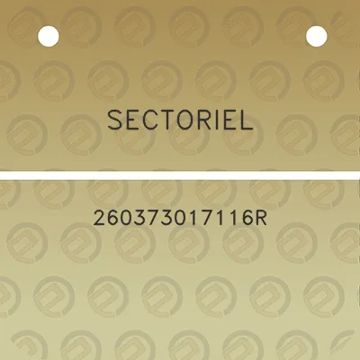 sectoriel-260373017116r