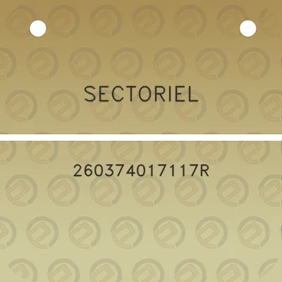 sectoriel-260374017117r