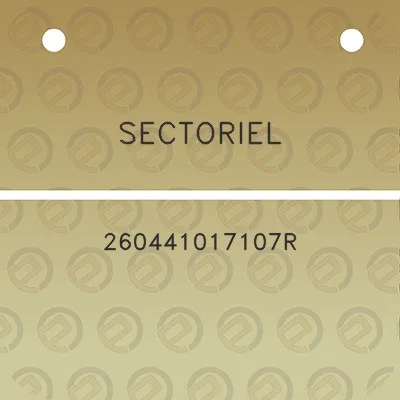 sectoriel-260441017107r