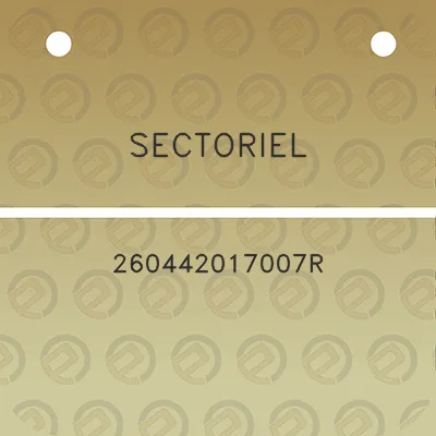 sectoriel-260442017007r