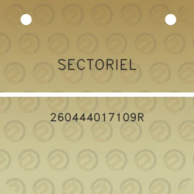 sectoriel-260444017109r