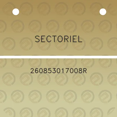 sectoriel-260853017008r