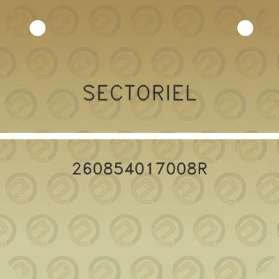 sectoriel-260854017008r