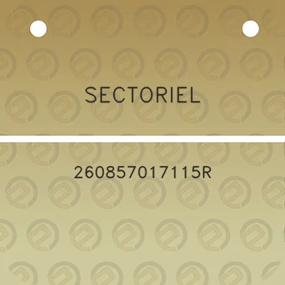 sectoriel-260857017115r