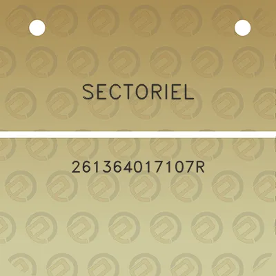 sectoriel-261364017107r