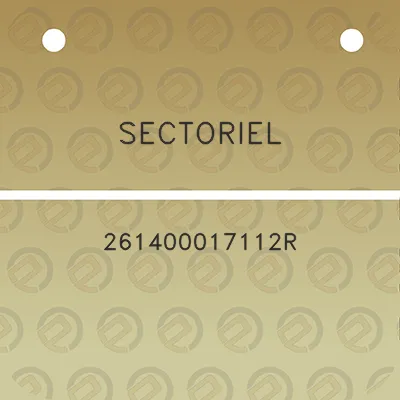 sectoriel-261400017112r