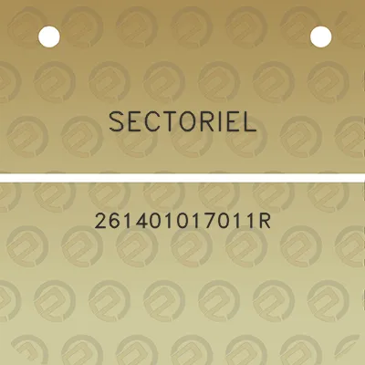 sectoriel-261401017011r