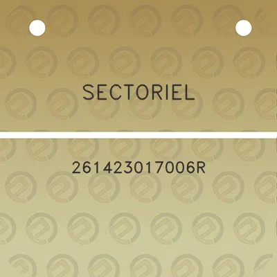 sectoriel-261423017006r