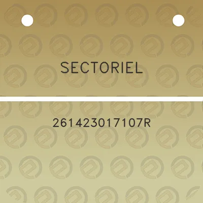 sectoriel-261423017107r