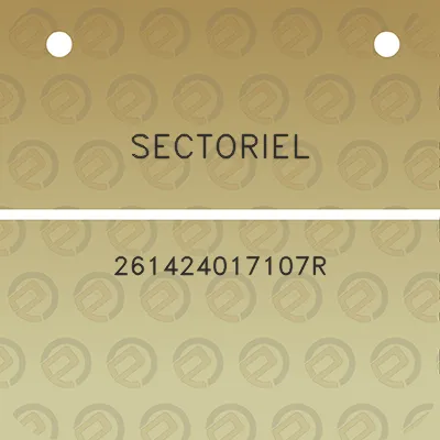 sectoriel-261424017107r