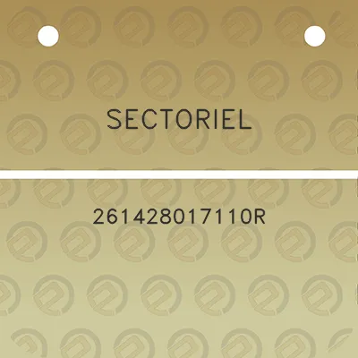 sectoriel-261428017110r