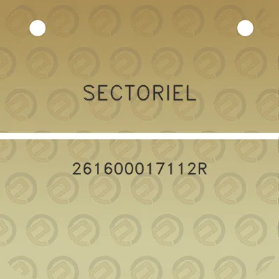 sectoriel-261600017112r