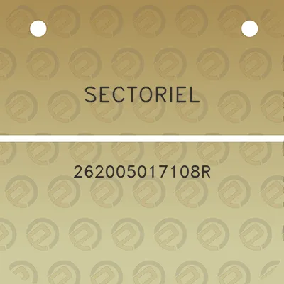 sectoriel-262005017108r