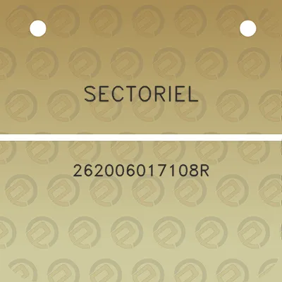 sectoriel-262006017108r