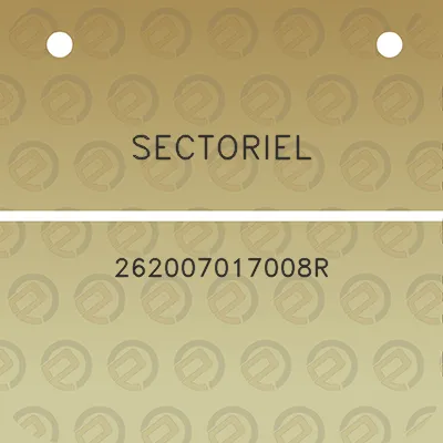 sectoriel-262007017008r