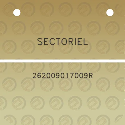 sectoriel-262009017009r