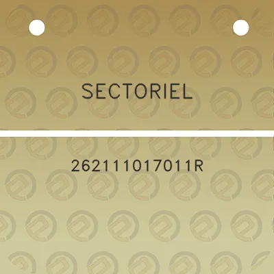 sectoriel-262111017011r