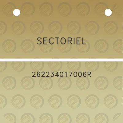 sectoriel-262234017006r