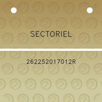 sectoriel-262252017012r