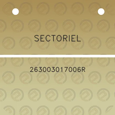 sectoriel-263003017006r