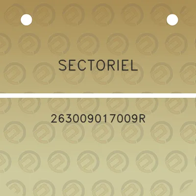 sectoriel-263009017009r