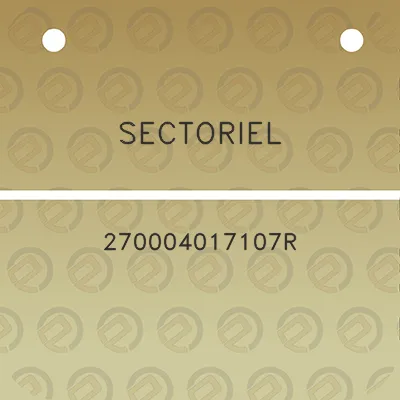 sectoriel-270004017107r