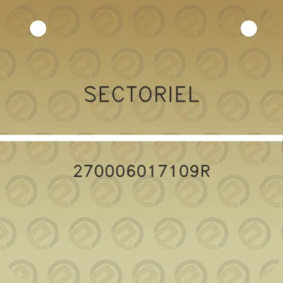 sectoriel-270006017109r