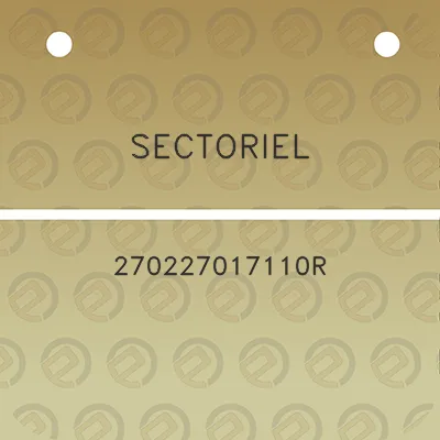 sectoriel-270227017110r