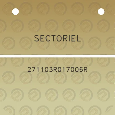 sectoriel-271103r017006r