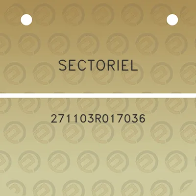 sectoriel-271103r017036