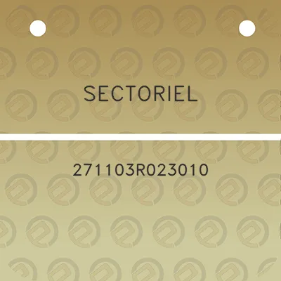 sectoriel-271103r023010