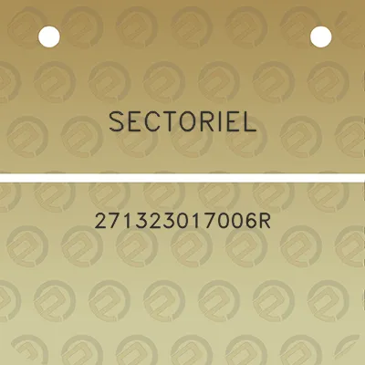 sectoriel-271323017006r