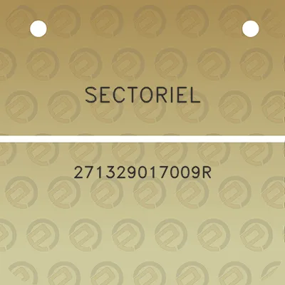 sectoriel-271329017009r