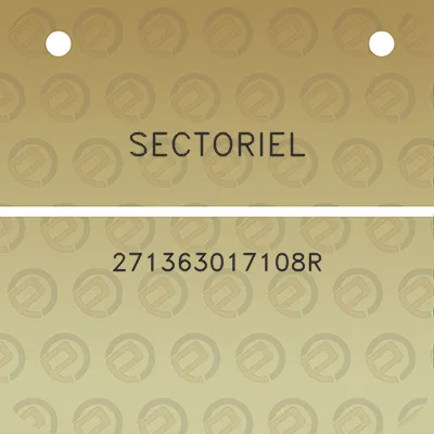 sectoriel-271363017108r