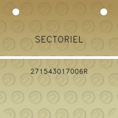 sectoriel-271543017006r