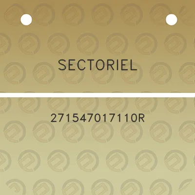 sectoriel-271547017110r