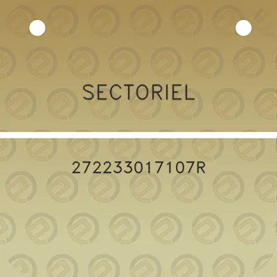 sectoriel-272233017107r